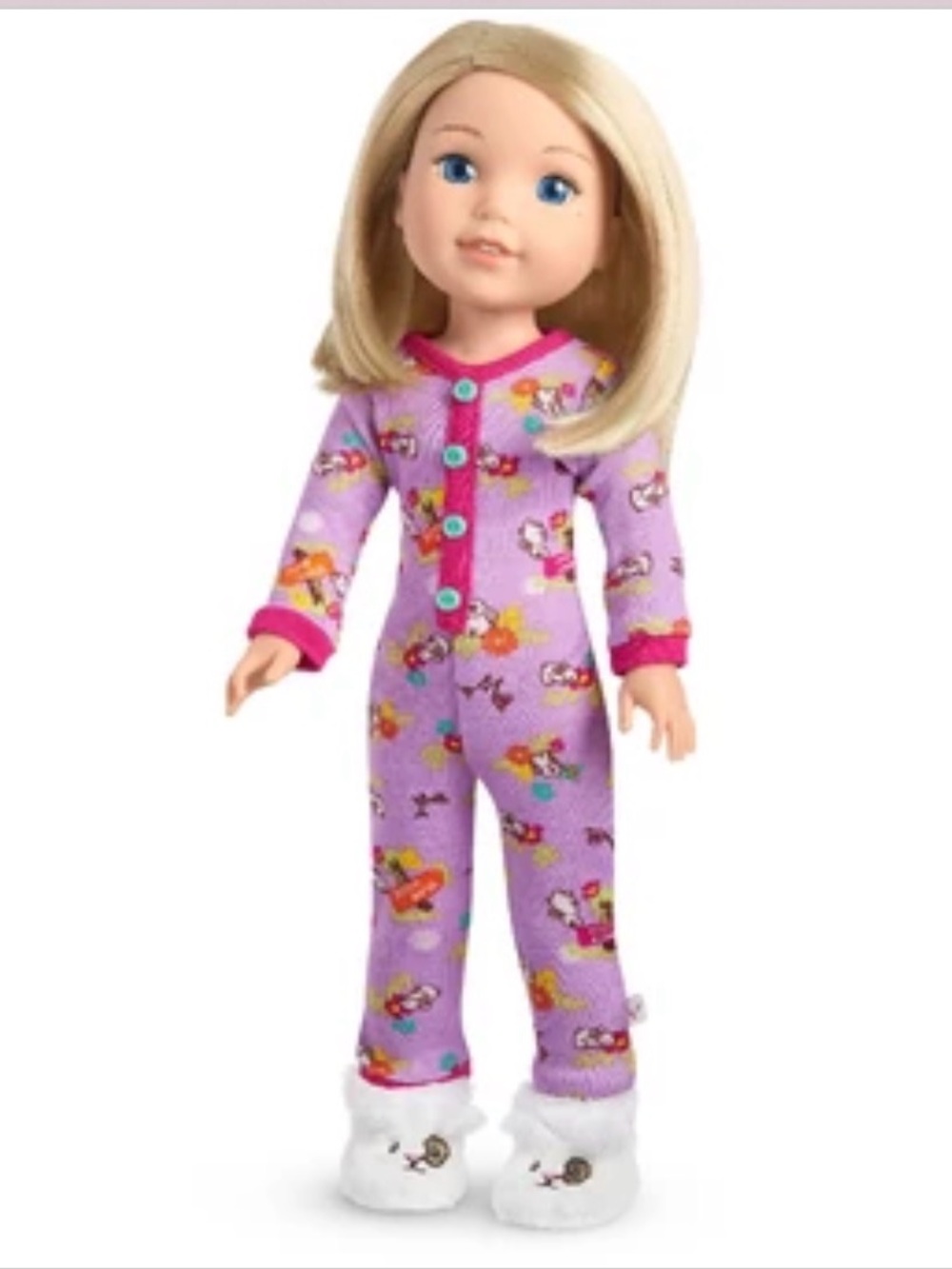 American Girl WellieWishers Hop To It Pajama Set